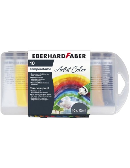 Tempera Artist Color 18 ml Color box 10