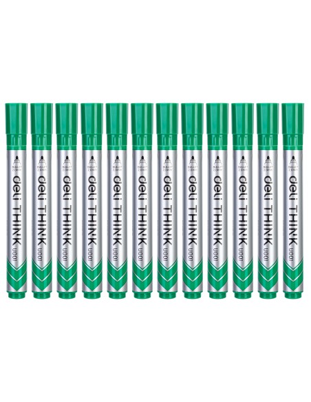 Valgetahvlimarker Deli U00150 roheline, ümar ots 2mm