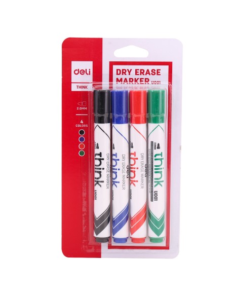 Whiteboard Marker Deli Bullet tip：1.8mm Deli