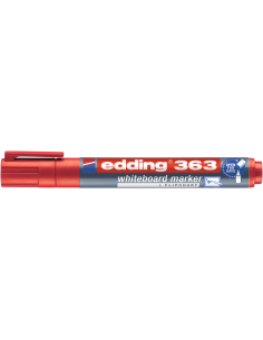 Valgetahvlimarker Edding 363 A8 punane, lõigatud ots 1-5mm 2