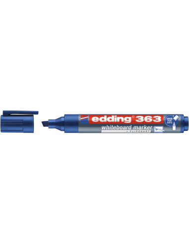 Valgetahvlimarker Edding 363 A8 sinine, lõigatud ots 1-5mm