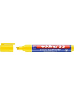 Paberimarker Edding 33, 1-5mm kollane 2
