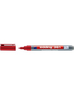 edding 361 whiteboard marker red 2