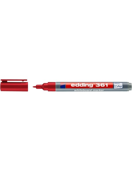 edding 361 whiteboard marker red