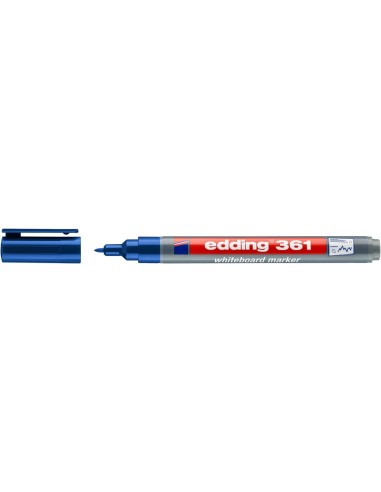 Valgetahvlimarker Edding 361 sinine, 1mm