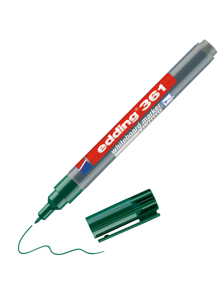 Valgetahvlimarker Edding 361 roheline, 1mm