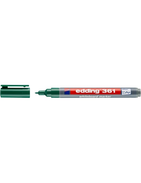 Valgetahvlimarker Edding 361 roheline, 1mm