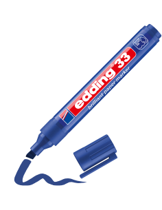 edding 33 brilliant paper marker blue