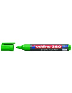 Valgetahvlimarker Edding 360 A8 roheline, ümar ots 1,5-3mm