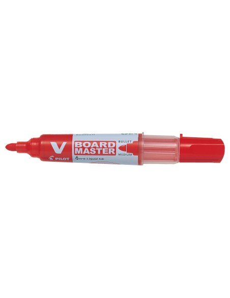 V Board Marker bullet tip red