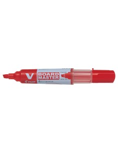 Valgetahvlimarker Pilot V Board Master, vahetatav padrun, punane, lõigatud ots 2,2-5,2mm
