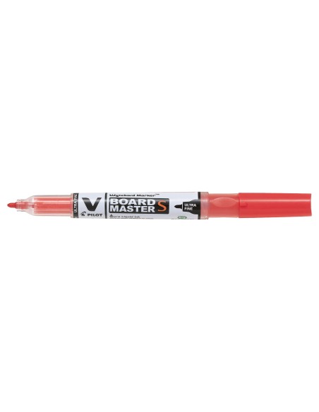 Valgetahvlimarker Pilot V Board Master S EF, vahetatav padrun, punane, ümar ots 1,3mm