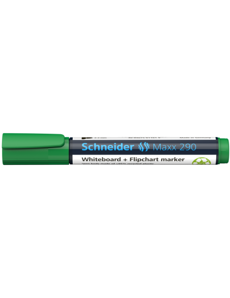 Whiteboard marker Schneider 290, bullet tip, green (O)
