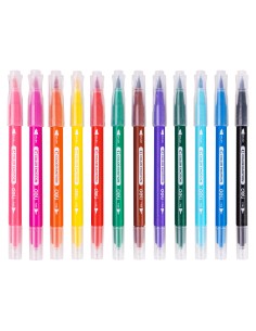 Felt Pen Deli 12 colors Deli 2