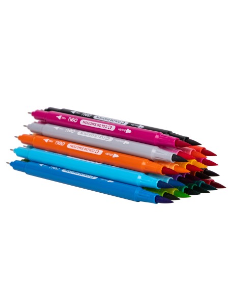 Felt Pen Deli 24 colors Deli