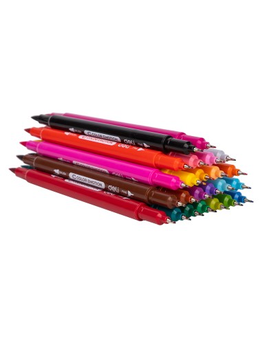 Felt Pen Deli 24 colors Deli