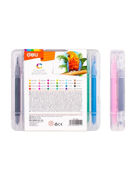 Felt Pen Deli 24 colors Deli