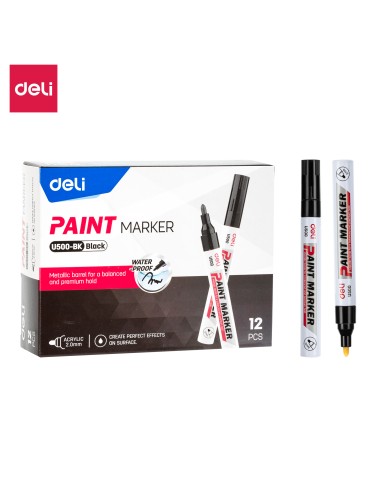 Paint Marker Bullet tip:2mm BLACK