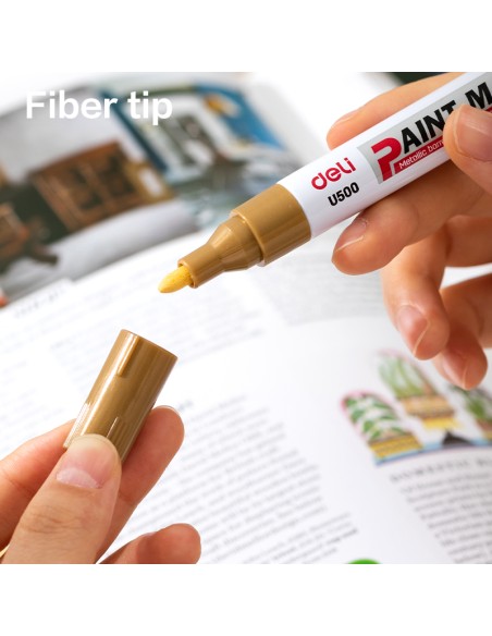 Paint Marker DELI Bullet tip: 2.0mm golden