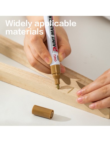Paint Marker DELI Bullet tip: 2.0mm golden