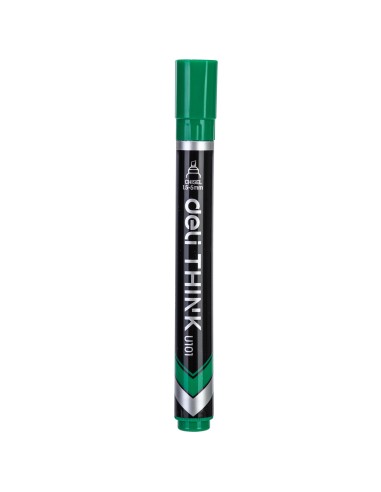 Permanentne marker DELI U101 1.5-5mm, lõigatud ots komplekt 4 värvi