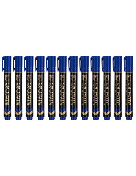 Permanentne marker DELI U102 ümar 1.5-3mm  mm sinine