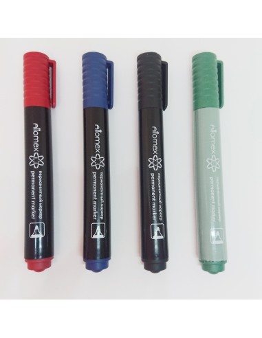 Permanent marker blue