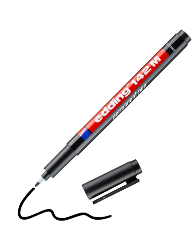 Permanent pen Edding 142 M black