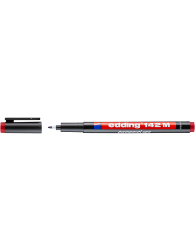 Kilemarker Edding 142M Punane, 1mm