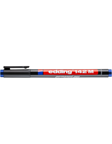 Permanent pen Edding 142 M blue