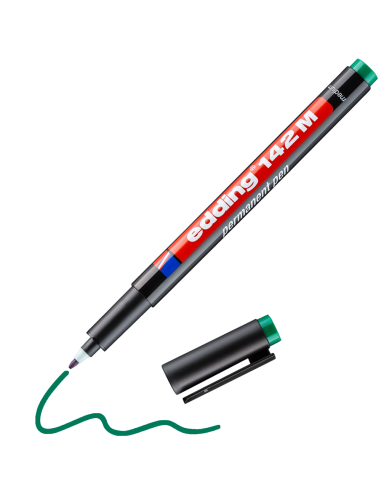 Kilemarker Edding 142M Roheline, 1mm