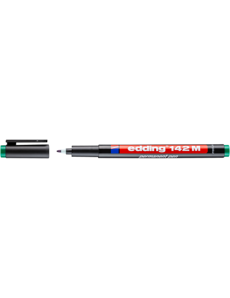 Permanent pen Edding 142 M green