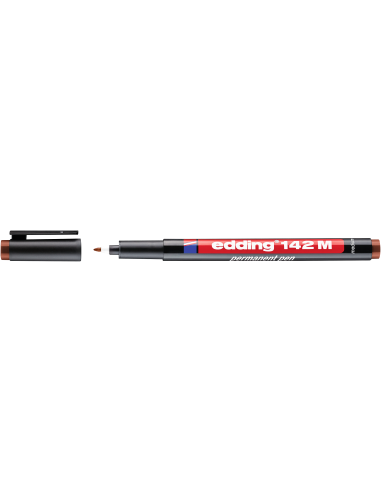 Kilemarker Edding 142M pruun, 1mm