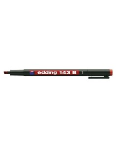 Permanent pen Edding 143 B red