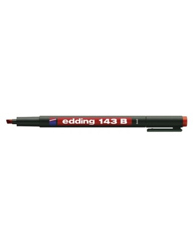 Kilemarker Edding 143B Punane, 1-3mm