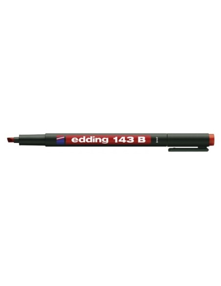 Permanent pen Edding 143 B red