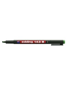 Prmanent pen Edding 143 B green
