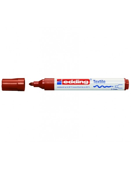 Tekstiilimarker Edding 4500 pruun