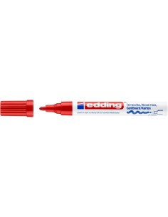 edding e-4000 CR deco marker red