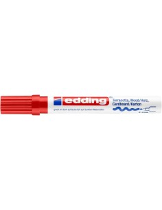 Värvimarker Edding 4000 dekoreerimiseks, 2-4 mm punane 2