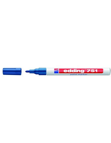 edding 751 paint marker blue