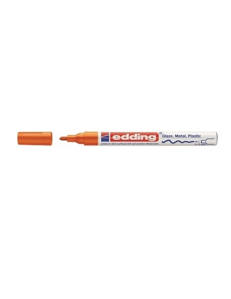 Värvimarker Edding 751 permanentne oranz 1-2mm