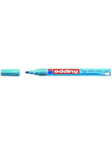 Värvimarker Edding 751 permanentne, hele sinine, 1-2mm