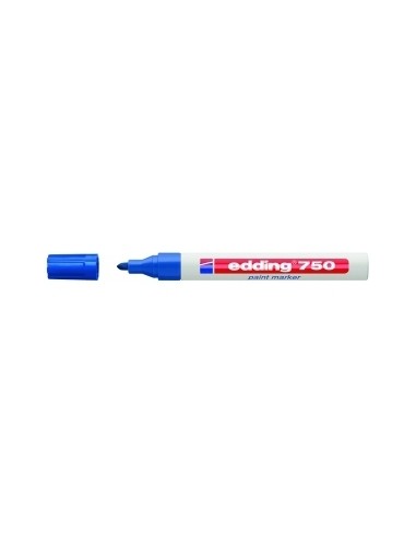 edding 750 paint marker blue