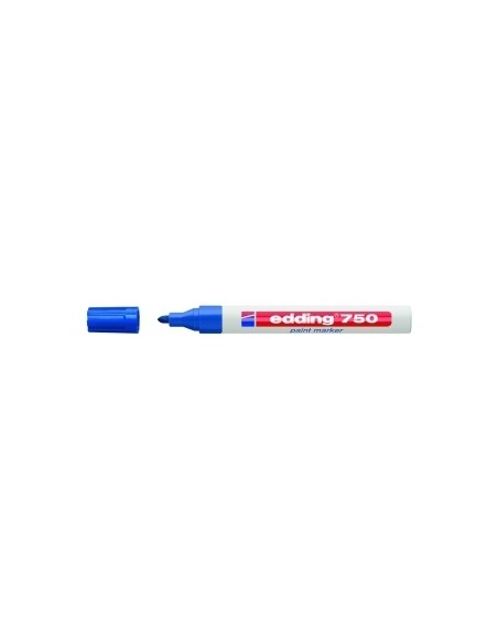 edding 750 paint marker blue