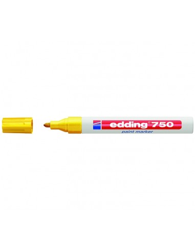 edding 750 paint marker yellow