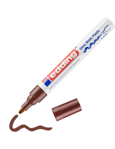 edding 750 gloss paint marker brown