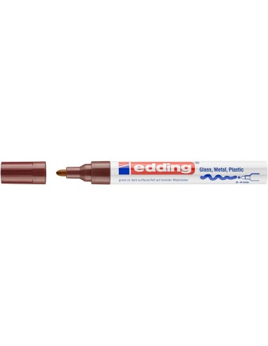 edding 750 gloss paint marker brown