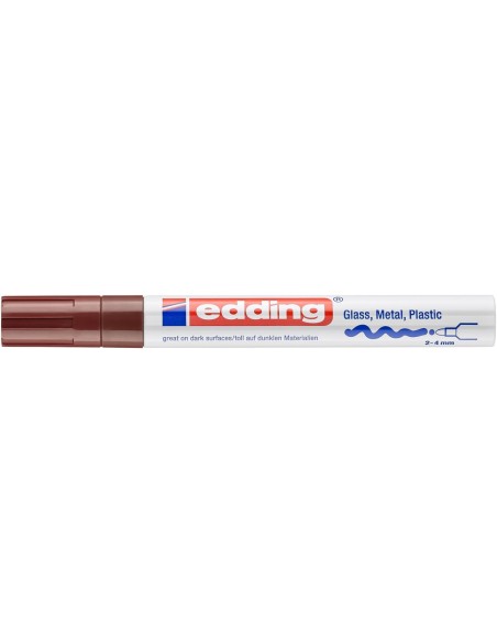 edding 750 gloss paint marker brown