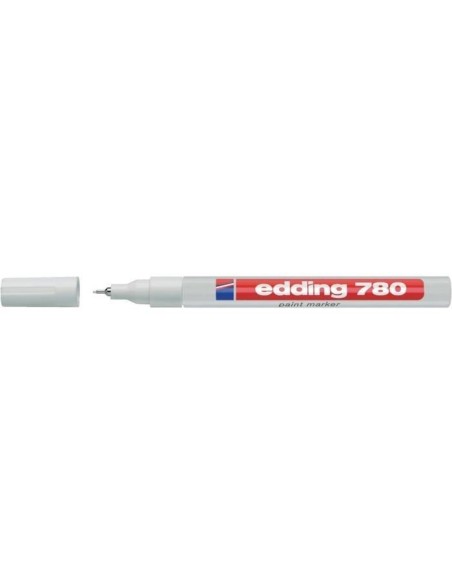 Värvimarker Edding 780, 0.8mm, permanentne, Valge